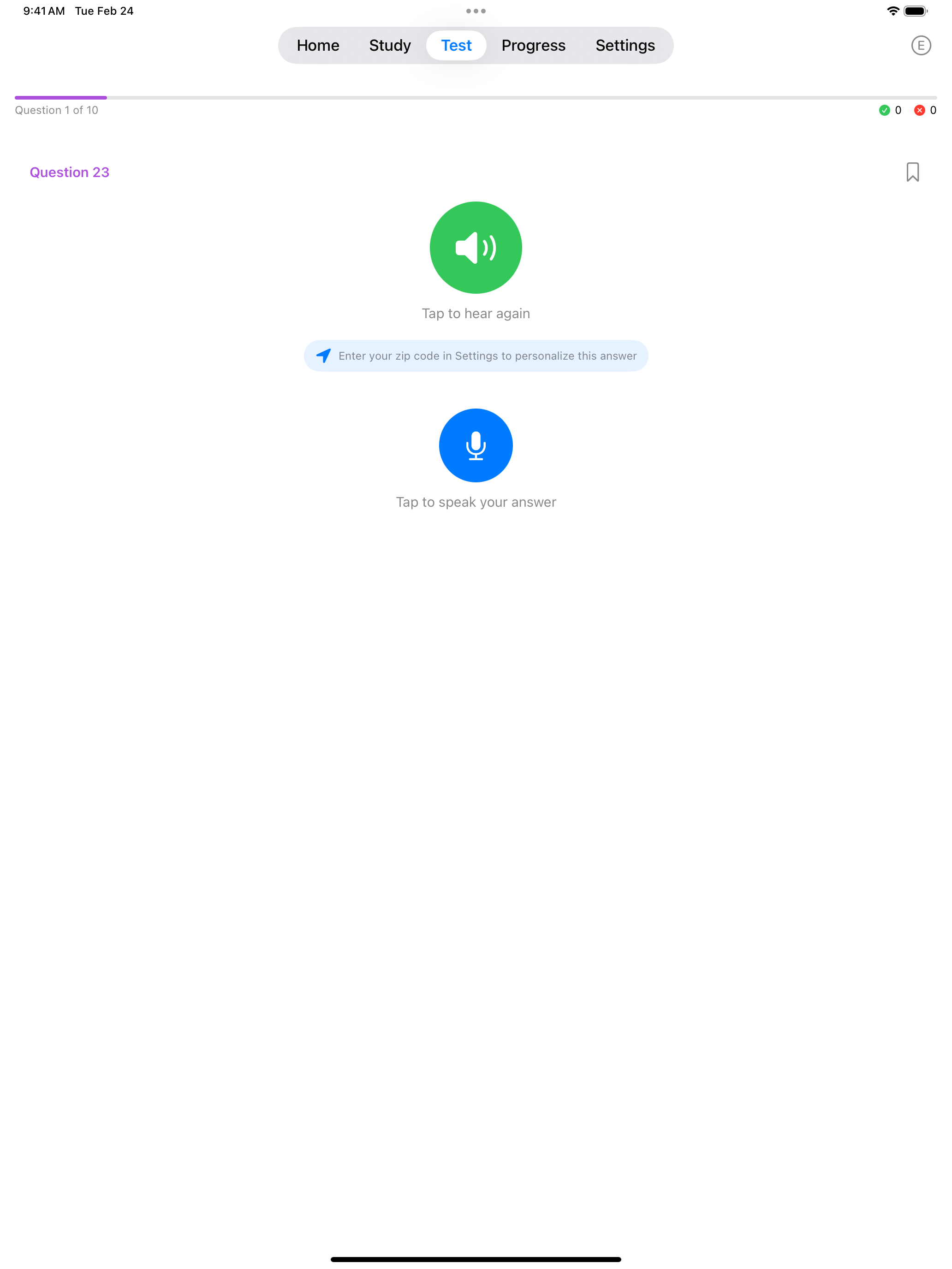 Interview question on iPad